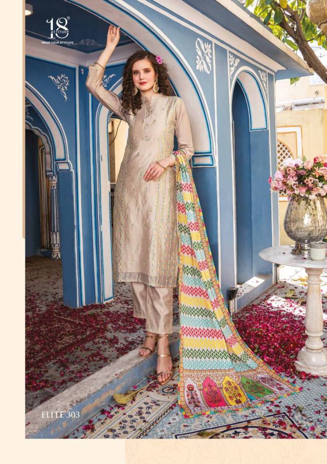 Elite Vol 03 18 Attitude Function Wear Wholesale Designer Salwar Suits Catalog